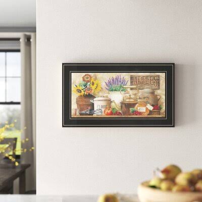 &Antique Kitchen& by Ed Wargo - Picture Frame Print on Paper Laurel Foundry Modern Farmhouse Format: Black Framed ABZ3_V0KFW98